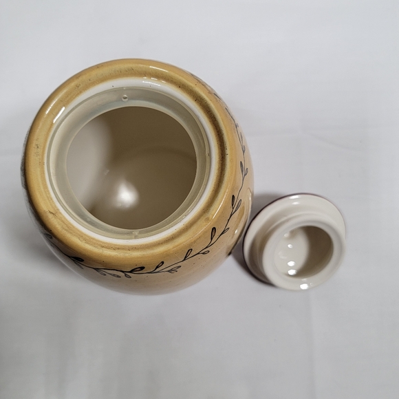 Heartfelt Kitchen Creations Vintage Folk Art Canister Rooster Star Americana - Picture 7 of 11